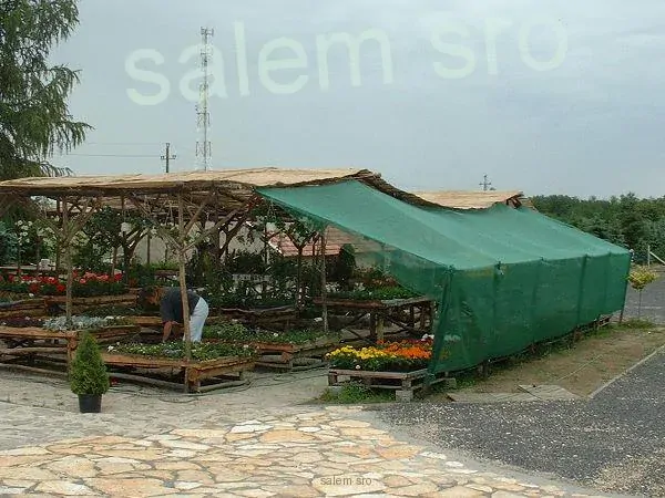 Tieniaca sieťka na fóliovník 6m x 50m