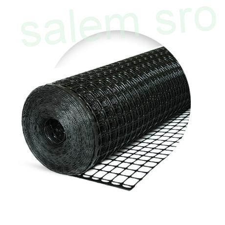 Plastové pletivo 1,2m x 25m, oko 30x30mm, čierne