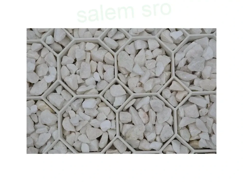 Zatrávňovacia dlažba 493 x 493 x 64 mm biela 1 ks