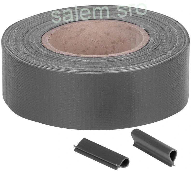 Tieniaci pás na plot, 47,5 mm, L-35 m, tieniaca, antracit, krycia, na plotové panely, s 20 klipsami, 450g/m2, PVC, RAL7016